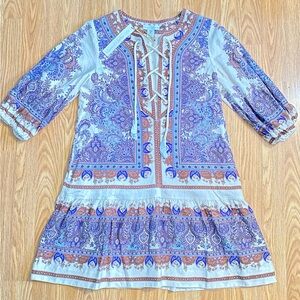 Sz S NWT House of Harlow 1960 Woman’s Boho Dress / Tunic
